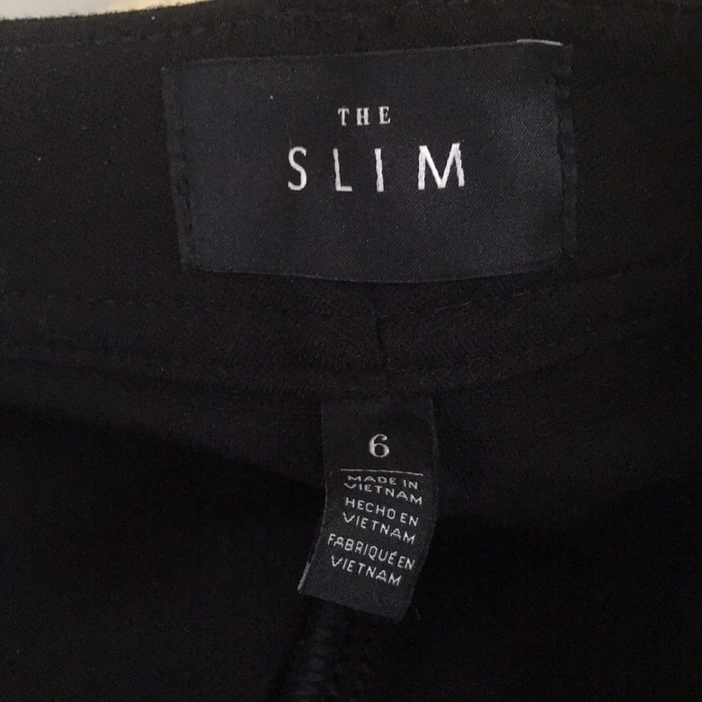 New WHBM Work/Play Black Everyday Pants The Slim 6 - Picture 4 of 8